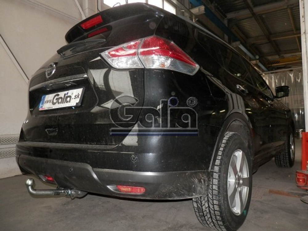 Фаркоп оцинкованный Galia N055C для Nissan X-Trail 2015-, Renault Koleos 2016-(паспорт и сертификат в комплекте)(без электрики)