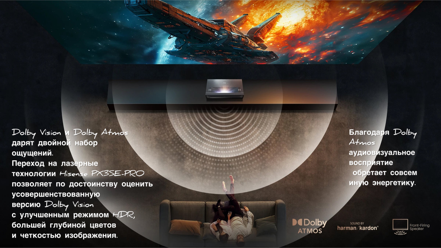 Лазерный проектор Hisense PX3-SE PRO