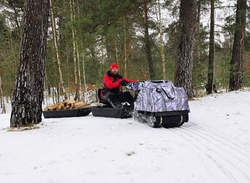 Мотобуксировщик BALTMOTORS Snowdog Standard Z15