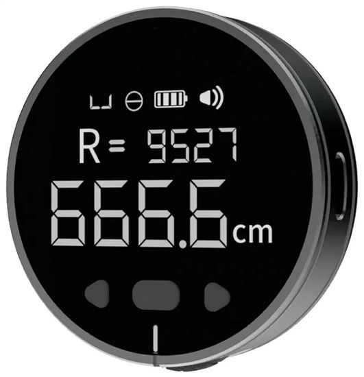 Рулетка-линейка электронная Xiaomi Duka Small Q Ruler 9.99 м