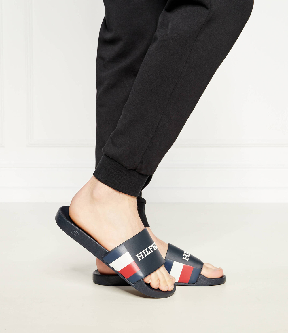 Шлепанцы Tommy Hilfiger - темно-синий(FM0FM05093)