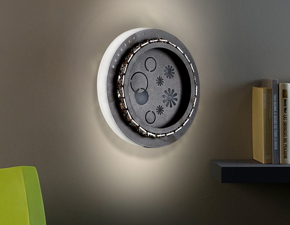 Ambrella Настенный светодиодный светильник с хрусталем Ice FA273