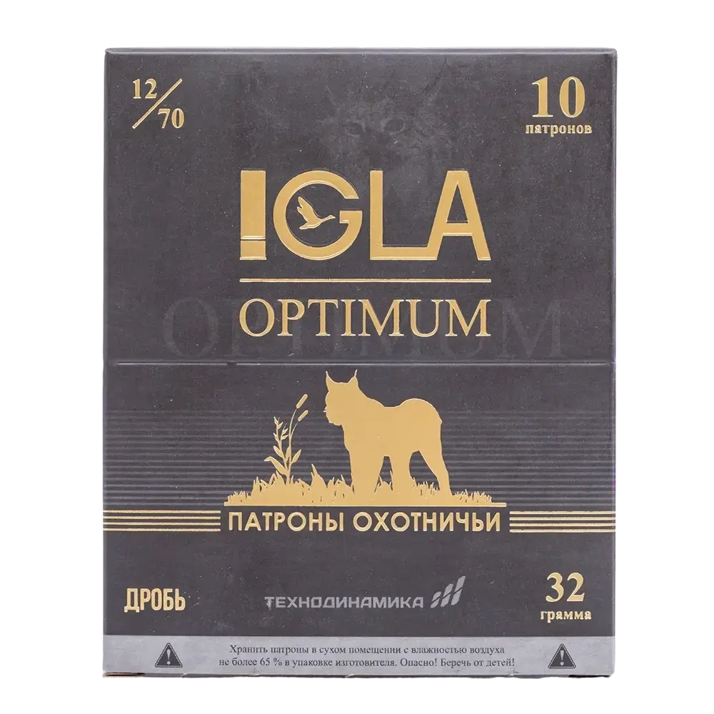 Патрон 12/70 №00 "Игла-оптимум", коробка 10 шт.