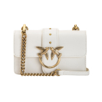 Сумка Pinko One-shoulder Cowhide Messenger Bag Mini White, 1P22JK-Y7SP-Z14Q
