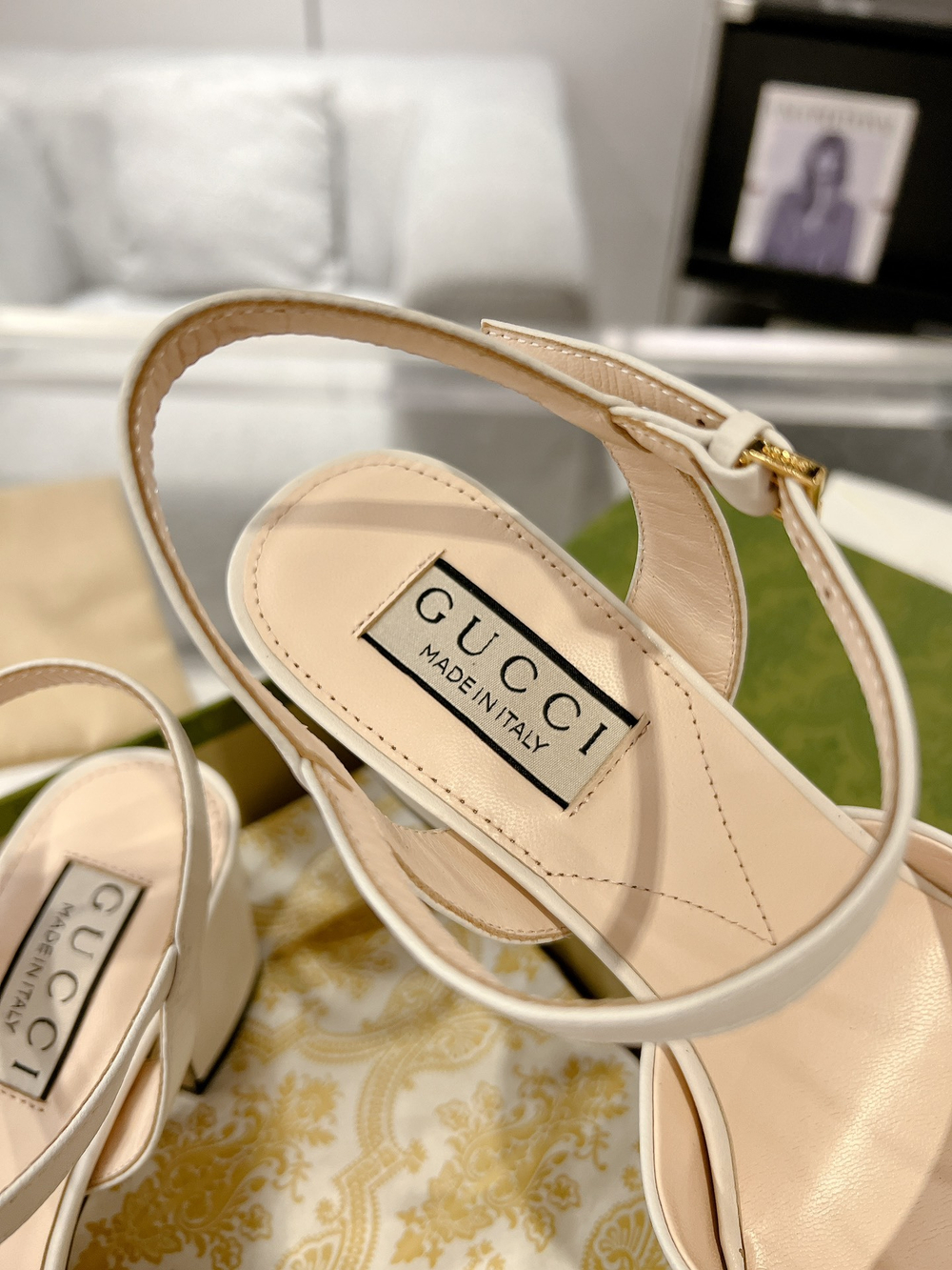 Gucci Horsebit Sandal 6.5 cm
