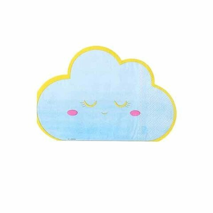 Салфетки Грезы Облако голубое 6шт