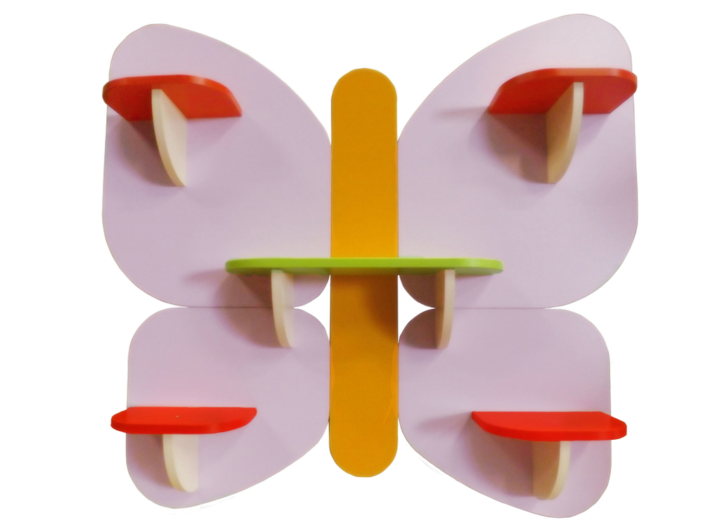 Декоративный элемент - полка Бабочка