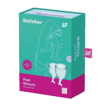 Набор голубых менструальных чаш Satisfyer Feel secure Menstrual Cup