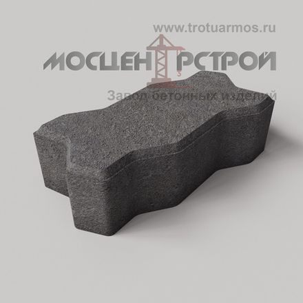 Тротуарная плитка зигзаг