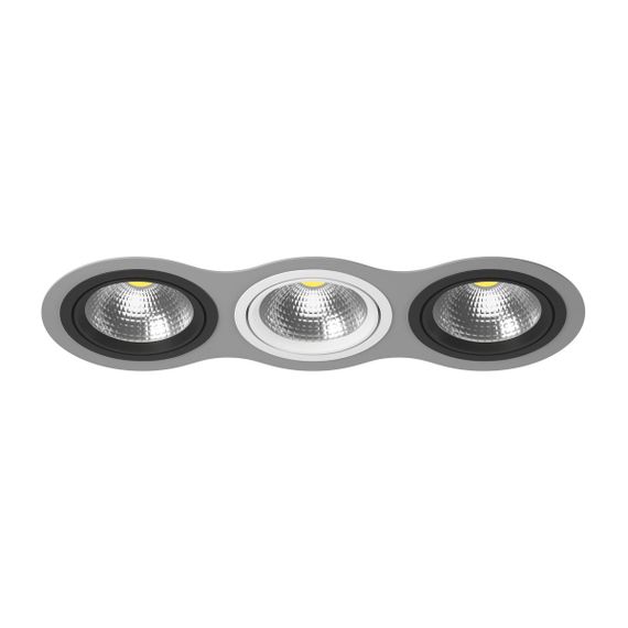 Комплект из светильника и рамки Lightstar Intero 111 (217939+217907+217906+217907) i939070607