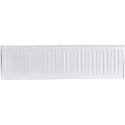Радиатор панельный профильный ROMMER Compact тип 22 - 300x2600 мм (подкл.боковое, белый)