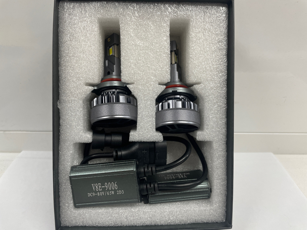 Светодиодные (HB4 / 9006) авто лампы, MAX Premium HB4 (9006), 9-80 В, 65 Вт, (2 шт. в упаковке) 0.4 кг 17х13х5