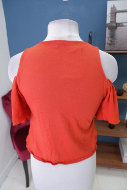 Майка Zara с красивыми рукавами 44 размер