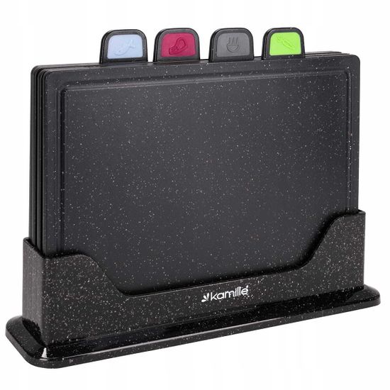 Набор разделочных досок на подставке Kamille KM 5225