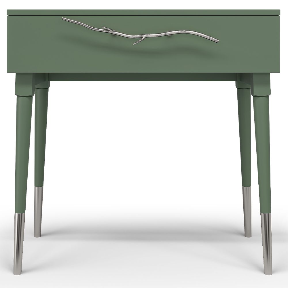 Консоль Арт Колор matte Стайл Сильвер Зеленый нефрит матовый