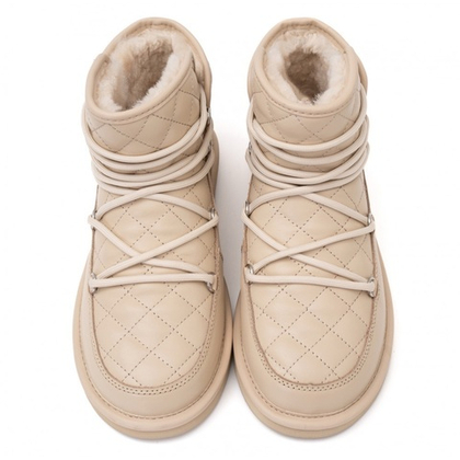 UGG Lodge Mini Leather Sand