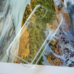 Силиконовый чехол для iPhone 11 с карманом для карт, 013027 прозрачный CM