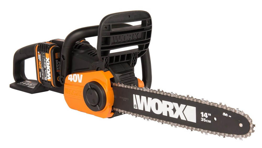 Цепная пила аккумуляторная WORX WG384E.9