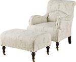 Пуф Baker Victorian Upholstered Ottoman
