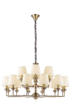 8906/12+6BR BRONZE (1) Люстра (NW)