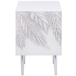 Тумба прикроватная Тропик Стайл Айс Сильвер левая