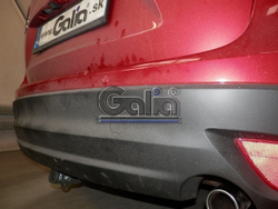 Фаркоп оцинкованный Galia M129C для Mazda CX-5 2012-2017, 2017-(паспорт и сертификат в комплекте)(без электрики)