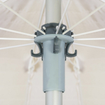 Зонт пляжный профессиональный Ø1.8 м Magnani Kenia, белый