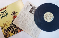 Винтажная виниловая пластинка LP Uriah Heep Fallen Angel (Japan 1978) No Obi