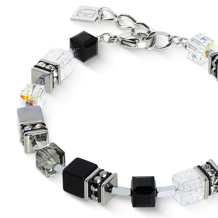 Браслет Coeur de Lion Black-Silver 3039/30-1317