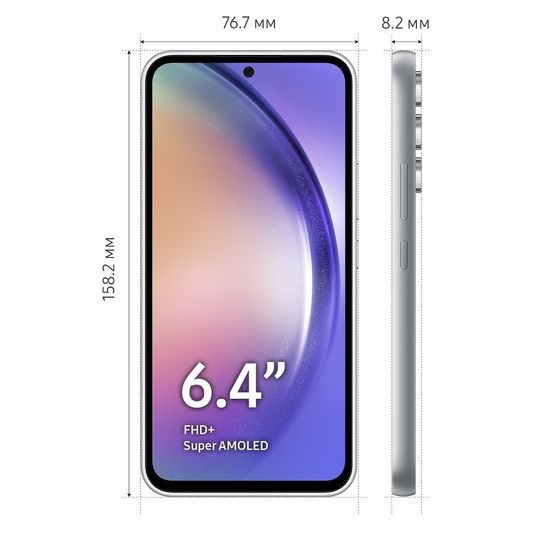 Смартфон Samsung Galaxy A54 8/128 ГБ белый