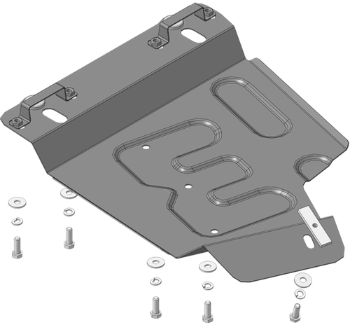 Защита стальная 2 мм разд. коробки для Suzuki Jimny Motodor.72405