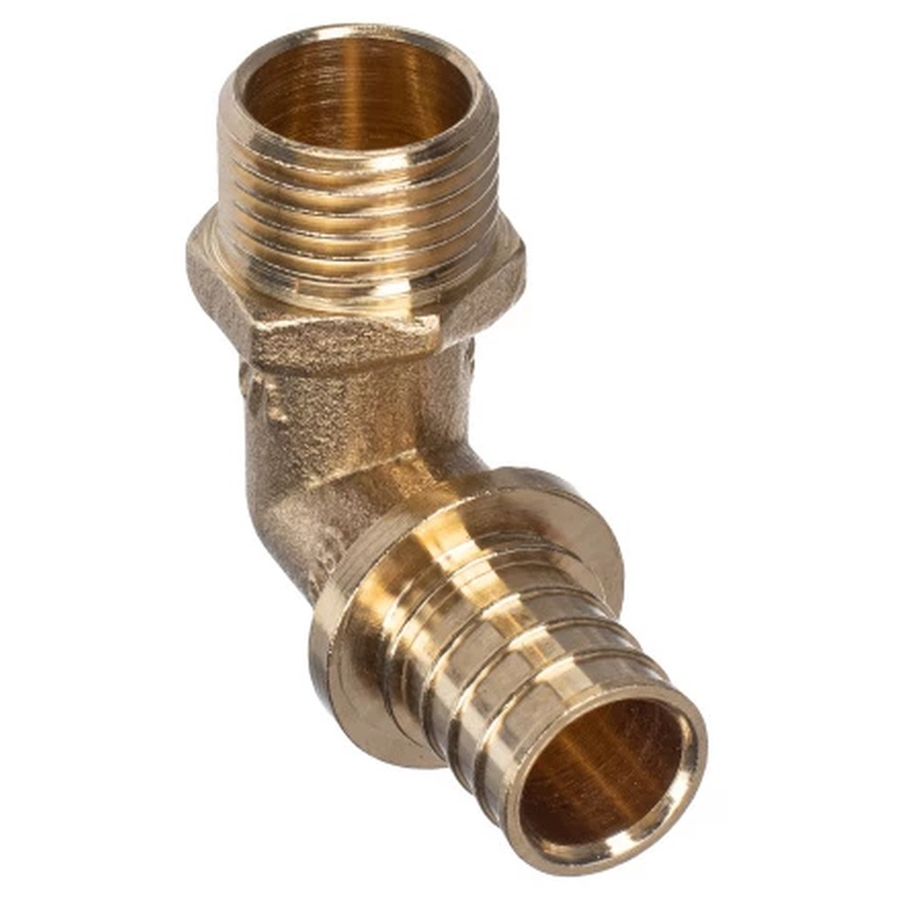 Угольник переходной НР 20х1/2 латунь акс.