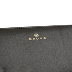 Женский кожаный большой чёрный кошелёк 19,5х10х2см CROSS Monaco Black AC898287_1-1