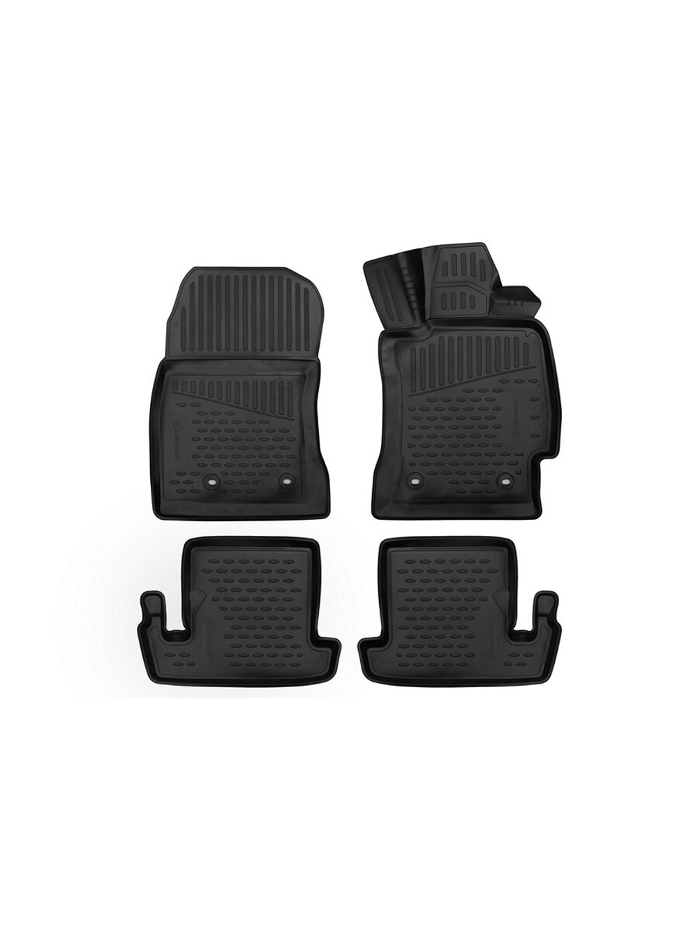 Коврики в салон для TOYOTA GT86, 2012- правый руль купе, 4шт. (полиуретан) ELEMENT3DA0N027210K