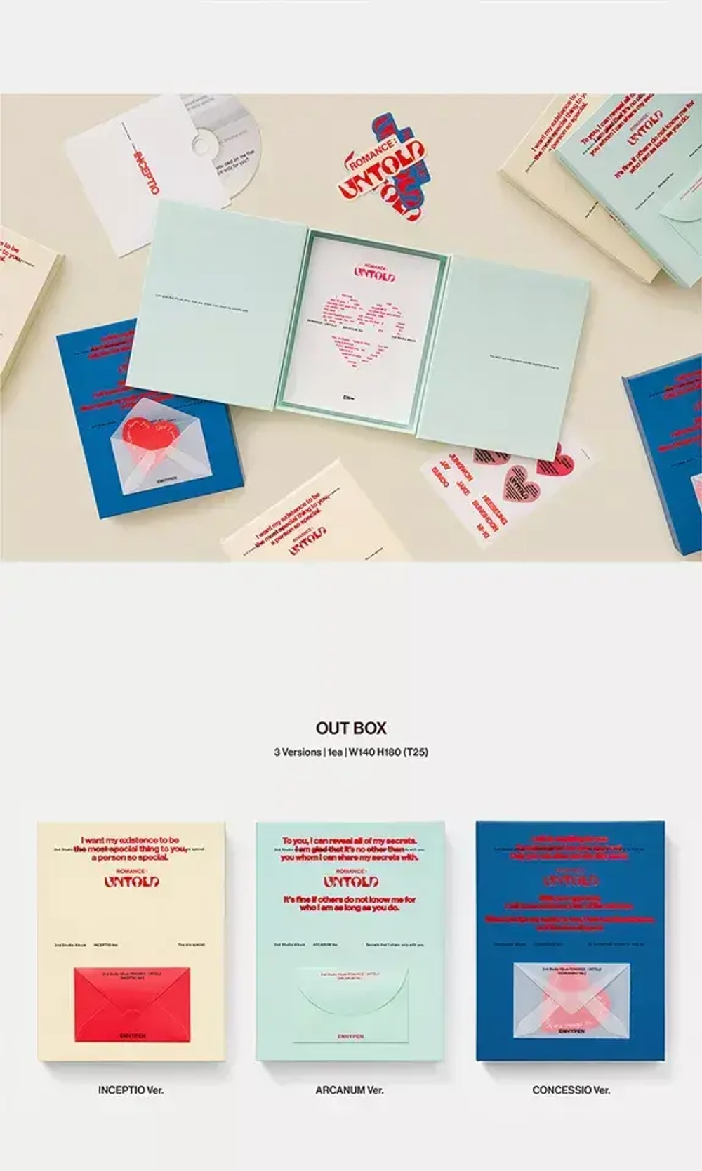 ENHYPEN - ROMANCE:UNTOLD (Concessio ver.)