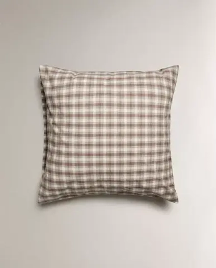 ZARA HOME ДЕТСКАЯ НАВОЛОЧКА ИЗ ФЛАНЕЛИ, КОРИЧНЕВЫЙ