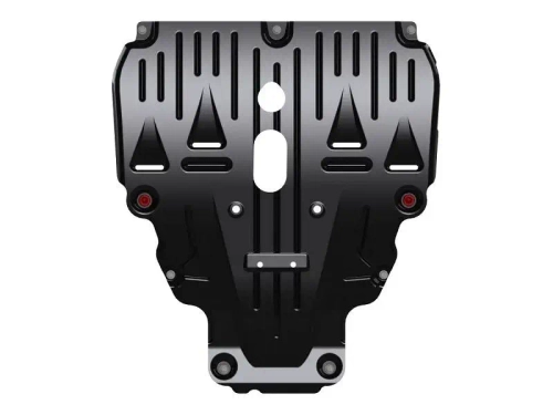 Защита картера двигателя, КПП (1,8 мм, сталь) для Mercedes GLA-Class AMG 2018-2020 (V = 2.0T AT 4WD) Sheriff.13.3688