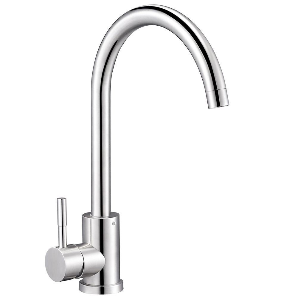 Смеситель для кухни, Solone, с картриджем, нерж, EZA4-D090