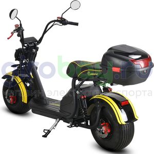 Электроскутер SIBERTON PRO 2000W (60V/21Ah) летние покрышки фото №4