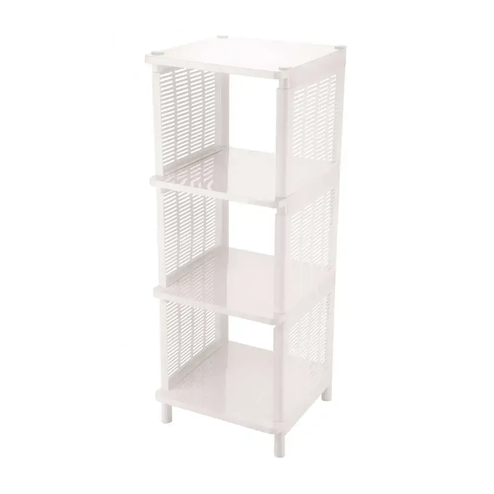 Этажерка универсальная Лайт 4-х секцион. (белый) (комплект 2 шт)