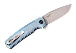 Нож Zero Tolerance 0044BLU S90V Button Lock Flipperфотография - 2