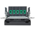 BRITE Кнопка звонка с индикацией для отелей 10А ВС10-1-9-БрГ графит IEK