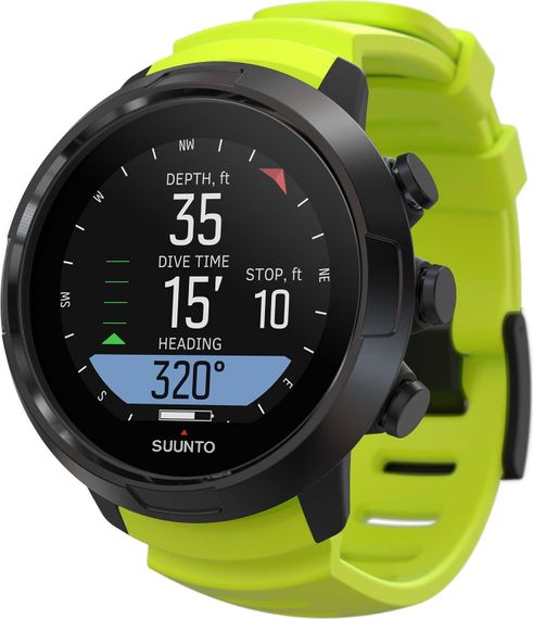 Декомпрессиметр Suunto D5 лайм-черный