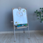 Доска знаний-мольберт двусторонний бежевый  (арт.M2N/Б)