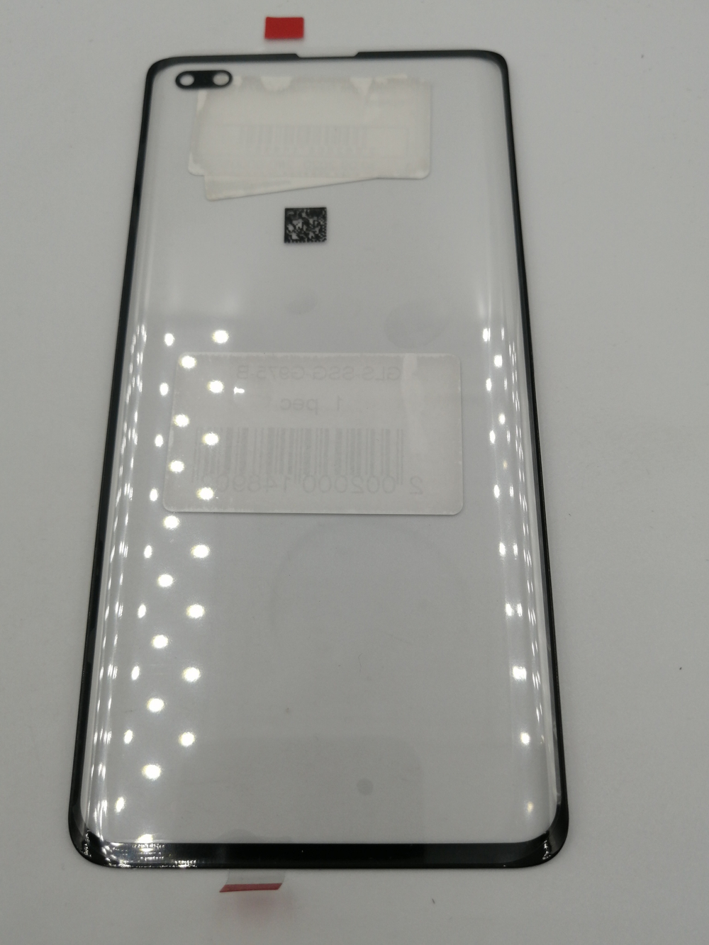 Стекло для дисплея Samsung Galaxy S10+ (SM-G975F) Черное