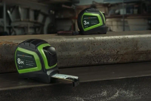 Рулетка Дело Техники в обрезиненном корпусе 5м х 19мм, 101305