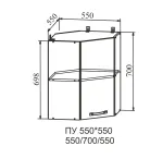 ПУ/ПУС 550/2 корпус