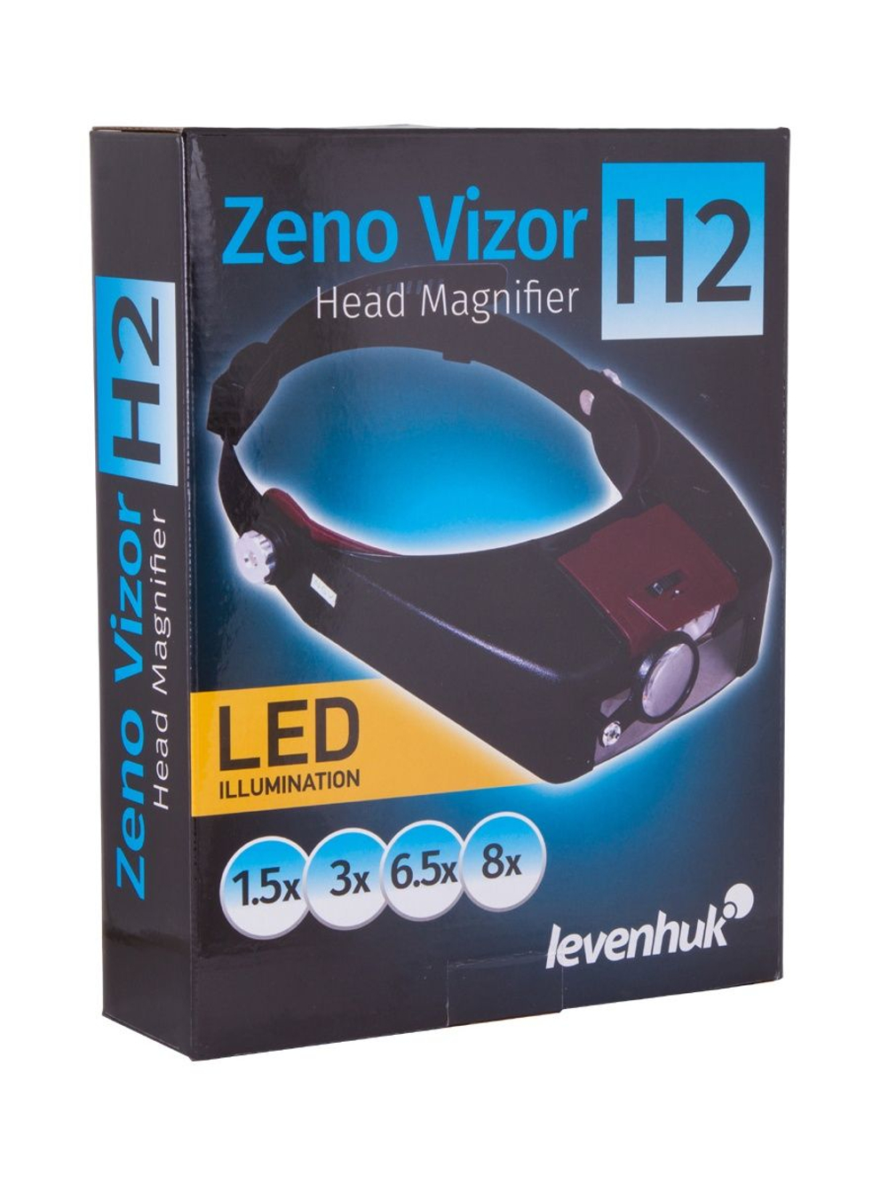 Лупа налобная Levenhuk Zeno Vizor H2