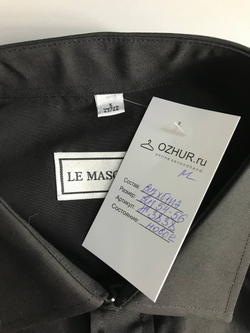 Рубашка Le Masculin стильная, визуально на 54/56 размер, новая