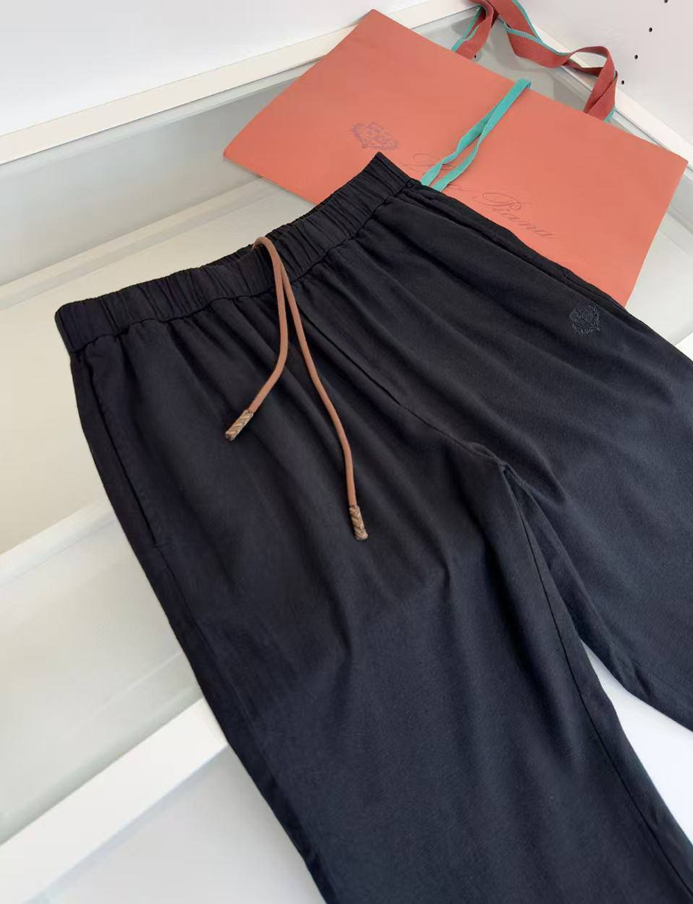 Льняные брюки Loro Piana